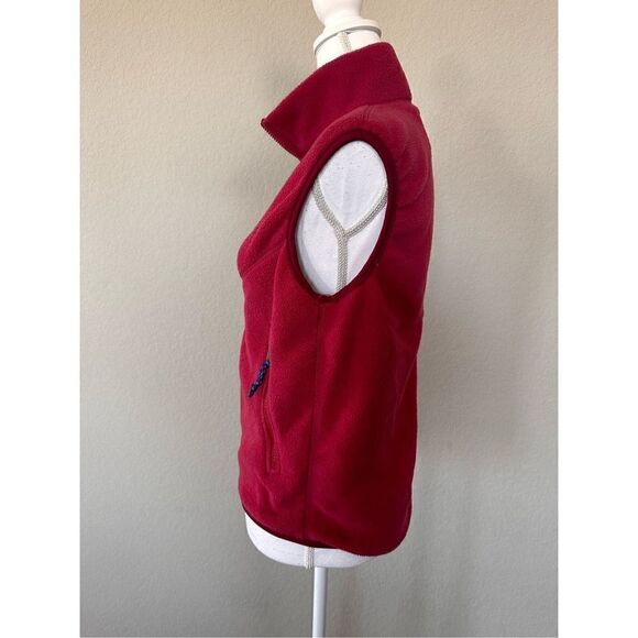 Eastern Mountain Sports Red Fleece Vest - Picture 4 of 6